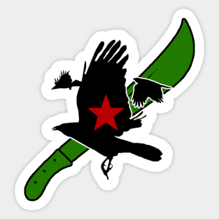 CROW - Machete Group Logo Sticker